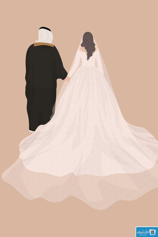 أفتار مبهج لعروس سعودية بالفستان الأبيض