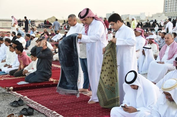صلاة العيد في العاصمة السعودية