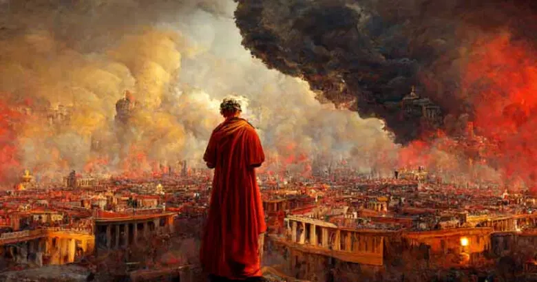الامبراطور الذي احرق روما