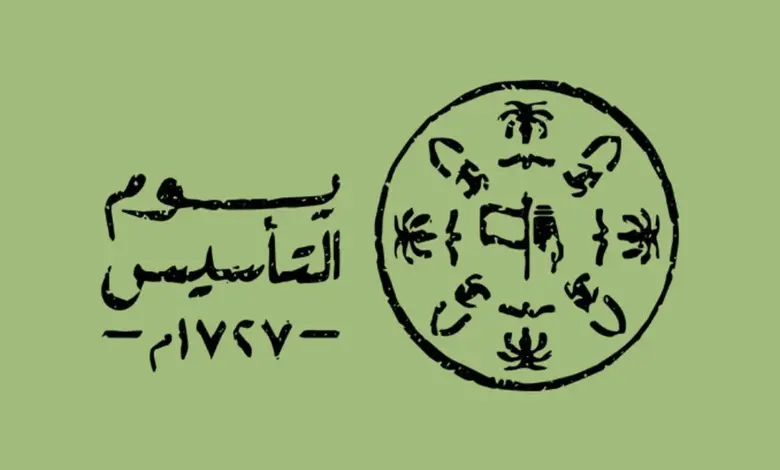 إذاعة مدرسية عن يوم التأسيس جاهزة word جاهزة