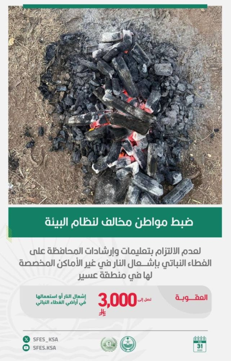 ضبط مواطن في عسير بسبب خرق تعليمات "الغطاء النباتي" 1 2448702.jpgw800q100fjpg