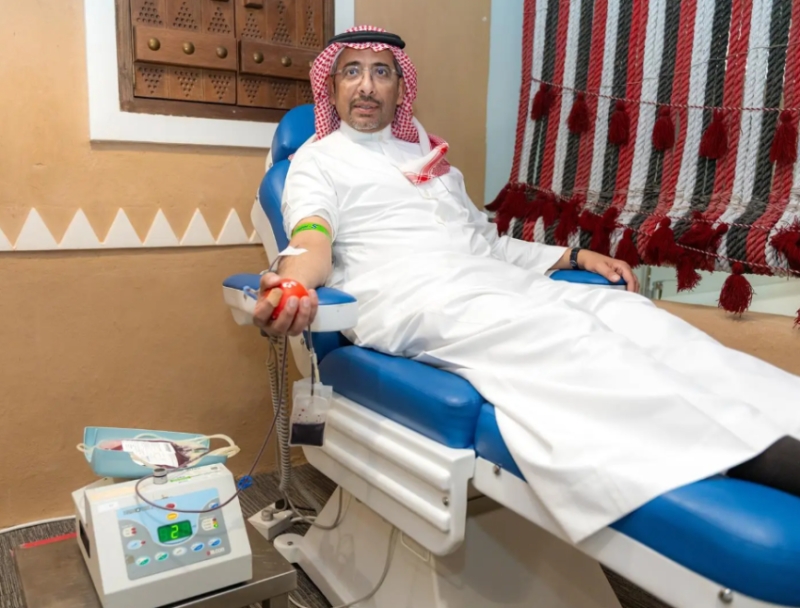 حملة تبرع بالدم تُنظَّم من قبل وزارة الصناعة والثروة المعدنية 1 2449060.pngw800q100fjpg